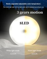 LED Motion Sensor Light Wireless Night Light Under Cabinet Light Closet Lamp Smart Wall-Mounted Body Induction Lamp home Decor Night Lights