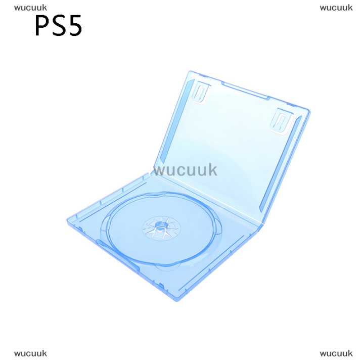 wucuuk-แผ่น-cd-storage-bracket-box-เกม-single-disk-cover-case-แทนที่-ps4-ps5