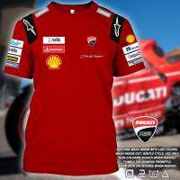 การแข่งรถ Ducati Super Moto Premium: Gp โลโก้ทีมบุรุษขนาดใหญ่ลำลองแขนสั้นยอดนิยมเสื้อยืดกราฟิกสำหรับผู้ชายผู้หญิง 2023 new popular