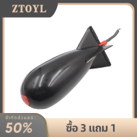 ZTOYL เหยื่อตกปลาคาร์พตัวป้อนจรวดแบบเม็ดเล็กลอยน้ำได้