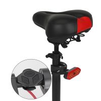 Rear Mudguard Turn Signal Clip Tail Light with Remote for Electric Scooter USB Rechargeable Bicycle Accessories