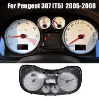 Car Instrument Tachometer Assembly 6105H0 9659797780 for 307 (T5)05-08 LCD Speedometer Gauge Cluster Combination