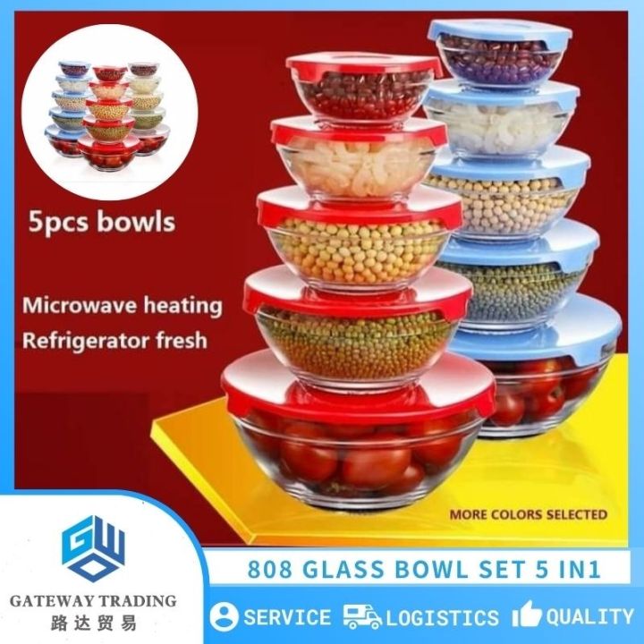 red cherry 808 glass bowl sets