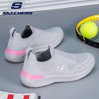 พร้อมส่ง Skechers_ รองเท้าผ้าใบ สลิปออน แฟชั่นสําหรับผู้หญิง