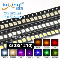 ๑✆❍ 100pcs/lot SMD LED Diodes 3528 1210 Diode SMD LED Diodo Kit Green RED WARM White ICE Blue Yellow Pink Purple-UV Orange rgb