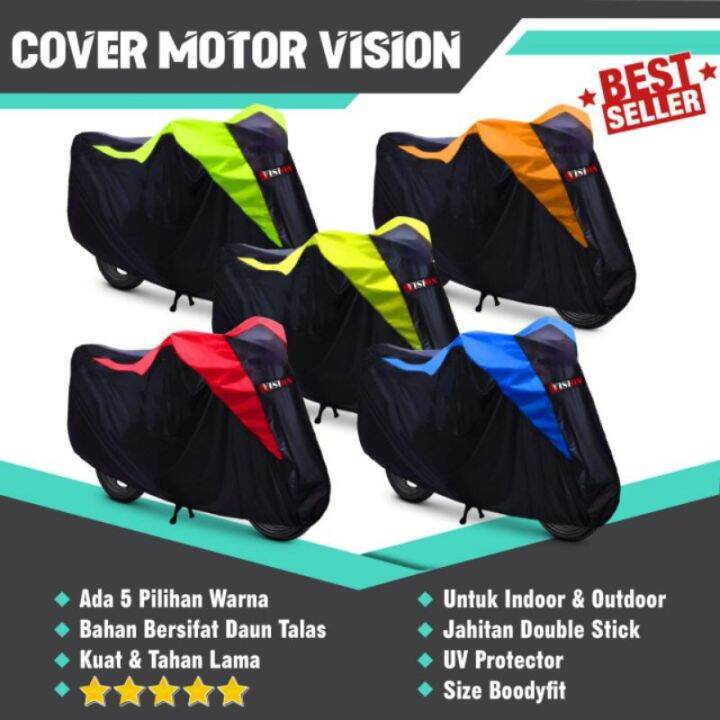 Mantel Cover Motor HONDA BEAT Street Semua Tahun Waterproof Pelindung Motor dari hujan dan panas