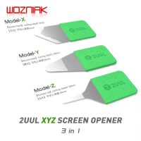 {7ho car tools} 2UUL DA91 XYZ หน้าจอ LCD เปิดเครื่องมือสำหรับโทรศัพท์มือถือ Disassembler 0.1มม.สแตนเลสสตีลซ่อมใบมีด Pry ชิ้น