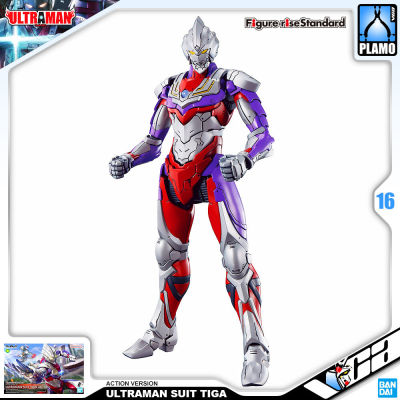 ⭐️ BANDAI FIGURE-RISE STANDARD 1/12 ULTRAMAN SUIT TIGA ACTION FIGURE RISE อุลตร้าแมน ประกอบ โมเดล ของเล่น VCA GUNDAM