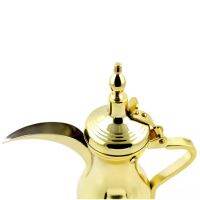 Arabic Dallah Stainless Steel Coffee Pot for Middle East Country Teapot with Long Spout