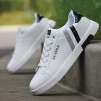 TH YOUPIN Sports casual shoes new white shoes Korean trend board shoes all-match men