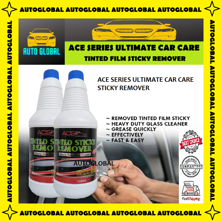 ACE Series Ultimate Car Care Tinted Tint Film Sticker Sticky Remover