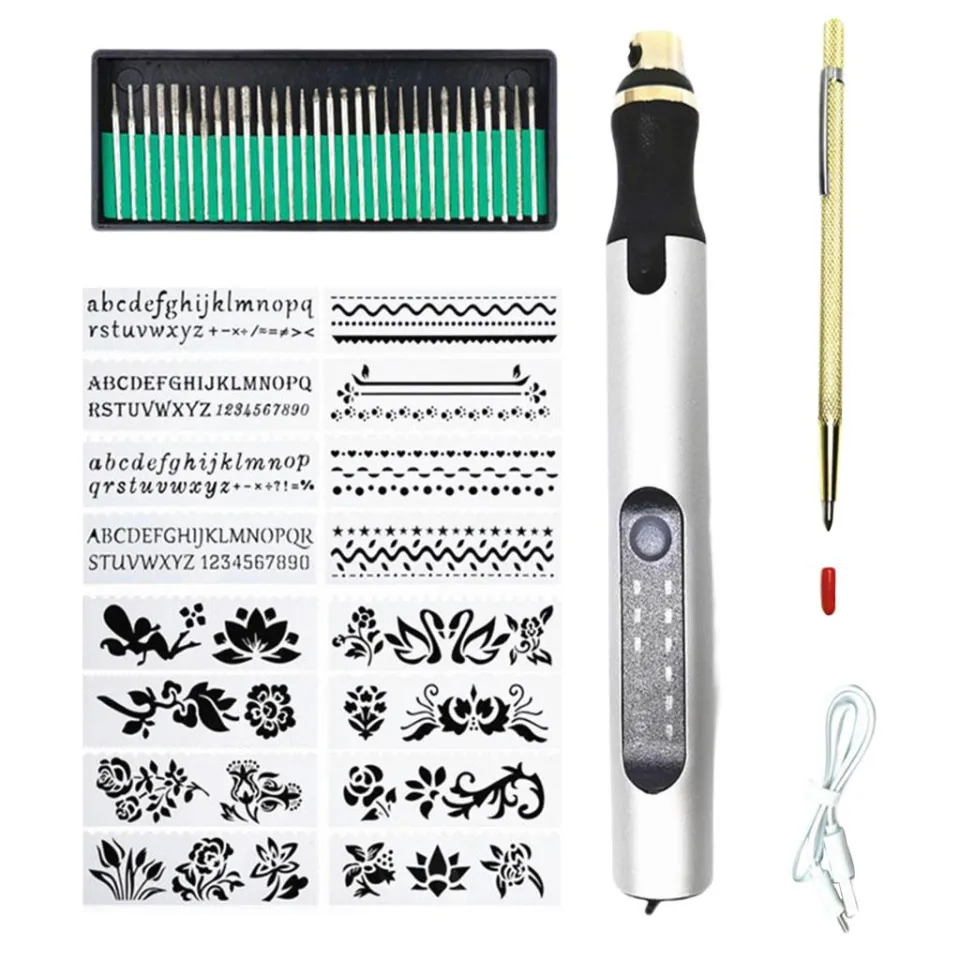 AxPower Electric Micro Engraver Pen Mini DIY Vibro Engraving Tool