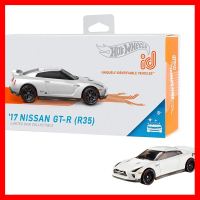 สินค้าขายดี!!! ของเล่น รถแข่ง ฮอต เวล Hot Wheels id 2017 Nissan GT-R (R35) วิว วิล ของแท้ ของเล่น โมเดล โมเดลรถ ของเล่น ของขวัญ ของสะสม รถ หุ่นยนต์ ตุ๊กตา โมเดลนักฟุตบอล ฟิกเกอร์ Model