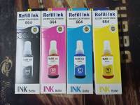 หมึกเติม Epson (Premium ink) น้ำหมึกเติมรุ่น L100, L110, L120, L200, L210,L220, L300,L310, L350, L355,L365, L455, L550, L555,L565, L1300 4 สี (สีดำ,ฟ้า,แดง,เหลือง)