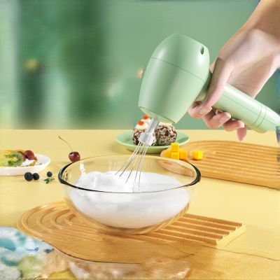 Kitchen Tool Wireless Portable Electric Food Mixer Automatic Whisk Dough Egg Beater Baking Cake Cream Whipper