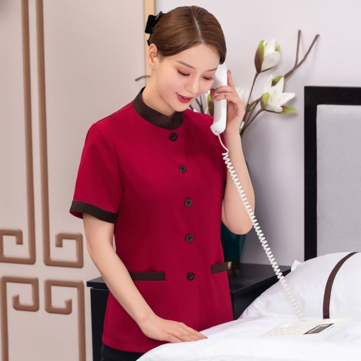 cleaning-work-clothes-womens-long-sleeved-autumn-and-winter-suit-hotel-room-cleaner-aunt-property-cleaning-short-sleeved-summer