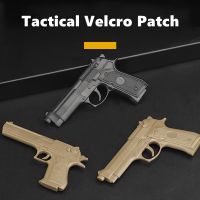 Velcro Patch Military Armband Tactical Badge Gun Shape Patch for Airsoft Helmet Vest Backpack Adhesives Tape