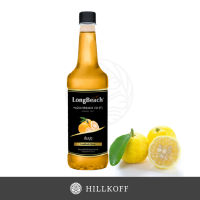 HILLKOFF : น้ำเชื่อมแต่งกลิ่น LongBeach Syrup ลองบีช ไซรัป กลิ่น Yuzu Orange ขนาด 740 ml.