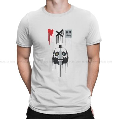 Love Death Robots Tv Creative Tshirt For Men Logo Art Classic Round Collar T Shirt Hip Hop Birthday Gifts Streetwear