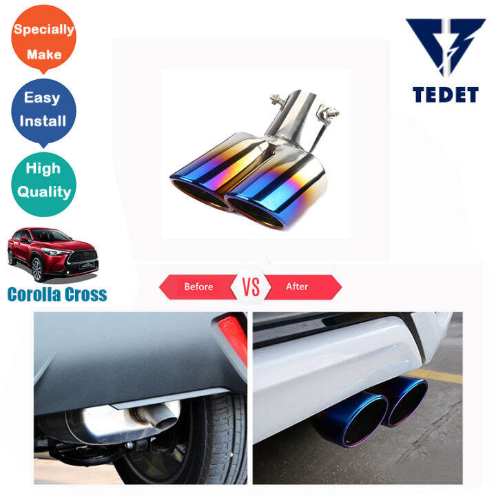 Exhaust Tips Stainless Steel 62mm/2.36 - FindTheDeal