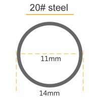 เหล็กกล้าคาร์บอนไร้รอยต่อท่อเหล็กความแม่นยำท่อกลมกลวง OD 15Mm ID 6Mm ถึง11Mm ขัดท่อน้ำป้องกันการระเบิด