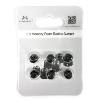 SoundMAGIC จุกโฟมหูฟัง Eartips รุ่น Memory Foam ขนาดใหญ่ (สีดำ)