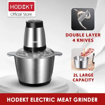 New Electric Meat Grinder Blender Mincer Food Chopper Processor Stainless  Steel