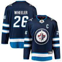 NHL Winnipeg Jets Home Jersey Wheeler No.26 Long Sleeve Fans Sports Tops Plus Size