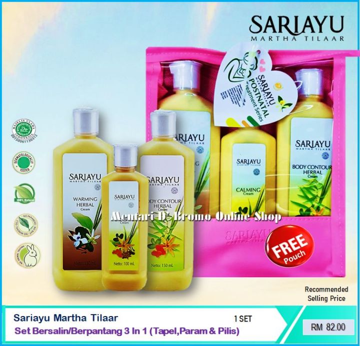 Sariayu Set Habis Bersalin Set Berpantang In Economy Pack Tapel Pilis Param FREE