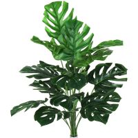 Artificial Palm Leaves Tropical Fake Leaves With Single Stems For Home Weeding Party Decora Garden Outdoor Indoor Decroa Offcie Wall Decora Bedroom Dinning Room Decora