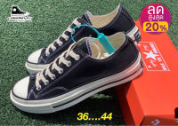 Converse Converse Chuck 70 Sneakers -สีดำ [ตรงปก100%] size:36-44EU New Season พร้อมกล่อง รองเท้าผ้าใบชายหญิง รองเท้าผ้าใบชายหญิง รองเท้าคอนเวิร์สของแท้