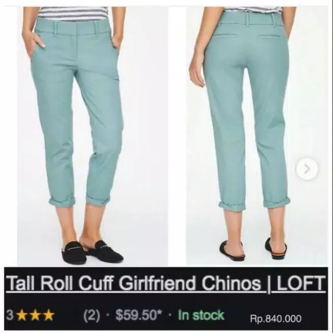 girlfriend chinos pants