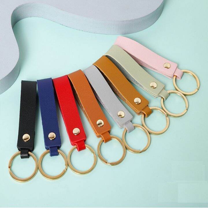 cw-8-colors-stickout-leather-keychain-business-chain-men-car-waist-wallet-keyrings