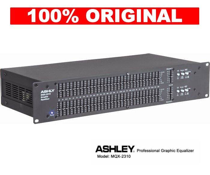 EQUALIZER ASHLEY MQX 2310 Professional Graphic Equalizer with Output