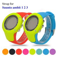 Tali Gelang Jam untuk Suunto Ambit 1 2 3 Gelang Silikon Pengganti untuk Jam Tangan Pintar Suunto Ambit Aksesori Korea