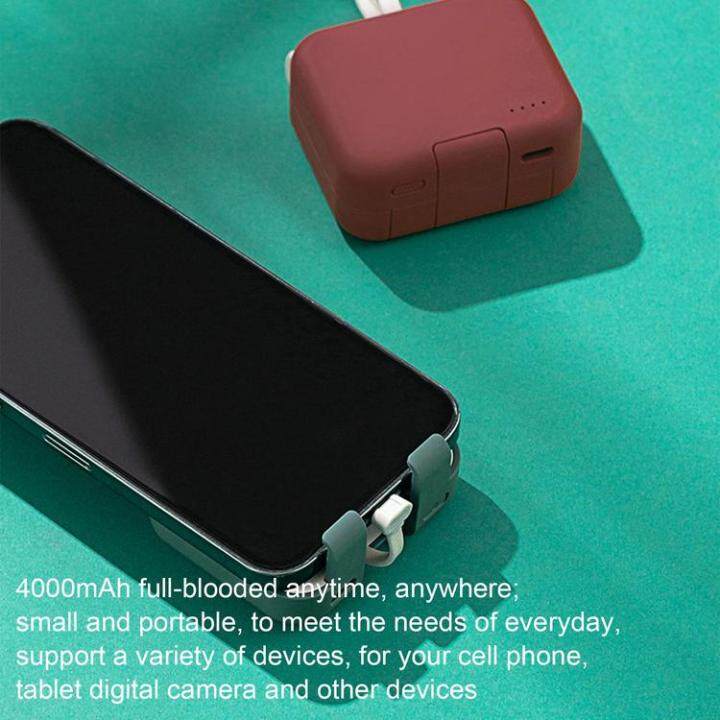 mini-phone-charger-4000mah-small-size-cute-battery-backup-charger-multifunctional-external-battery-pack-fast-charging-phone-charger-compact-power-bank-for-smartphones-sweetie