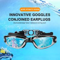 Myopia Swimming Goggles Adults Anti Fog Swim Eyewear Silicone Professional Swimming Glasses for Men Womens Swimming Accessories