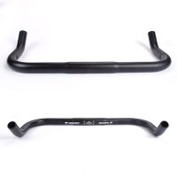 25.4 Mountain Bicycle Bent Handlebar Road Bike Handlebar Aluminum Alloy Steering Wheel Racing Handle Bar MTB Cycling Parts