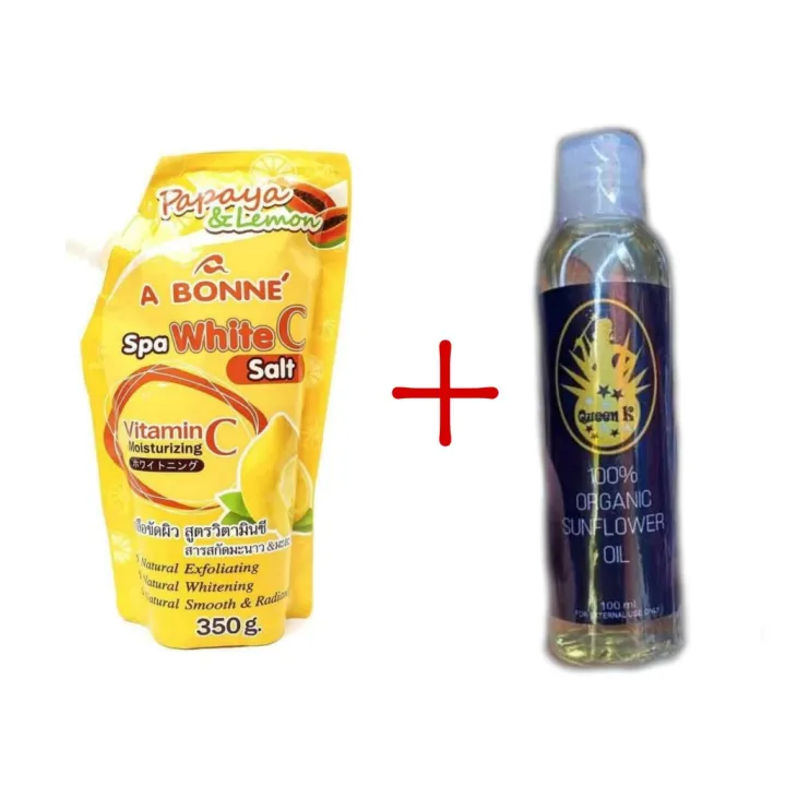 Bundle Abonne Papaya & Lemon Spa + Sunflower Oil Lazada PH