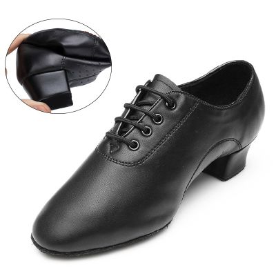 【CC】 Men soft leather ballroom dancing shoes for latino children latin dance boys Adult Teacher Shoes