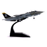 1100ขนาดสหรัฐอเมริกา F-14 Tomcat Jolly Roger Squadron Vf103โบอิ้งทหารขีปนาวุธเครื่องบินทิ้งระเบิดรุ่นเครื่องบินรบกองทัพกองทัพอากาศ D Iecast