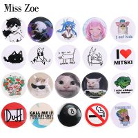 【DT】hot！ Tinplate Soft Pin Animation Brooch Metal Hat Collar Jewelry Lapel Badge 2022