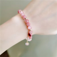 Korean Crystal celet Pink Cute Girly celet Daisy Gelang Tangan Perempuan celet For ashion Accessories Simple Design