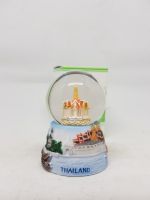 Thai City Souvenir Snow globes  Emerald Buddha ลูกแก้วของฝากที่ระลึก ขนาด 4.5 เซนติเมตร สูง 8 เซนติเมตร ของฝาก ของตั้งโชว์