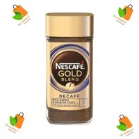 Nescafé Gold Decaff Instant Coffee Crafted with Arabica Beans 100g เนสกาแฟ โกลด์ ดีแคฟ กาแฟสำเร็จรูปไม่มีคาเฟอีน 100g