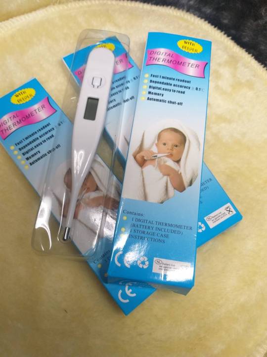 ปรอทวัดไข้แบบดิจิตอล-ที่วัดอุณหภูมิร่างกาย-thermometer-พร้อมส่ง