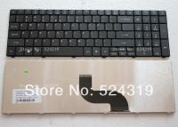 แป้นพิมพ์แล็ปท็อปสำหรับใหม่เหมาะกับ Acer Fo 5810 5810T 7551 5740 5741 5742 7741เค้าโครงสหรัฐอเมริกา7738