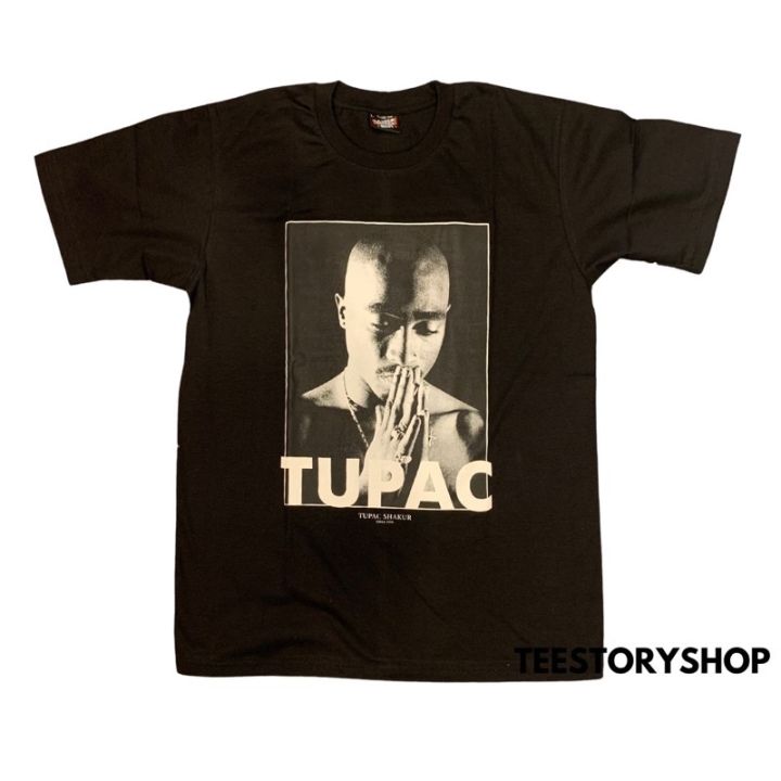 เสื้อวงดนตรี-2pac-ผ้าพรีเมี่ยม-พร้อมส่ง-cotton100