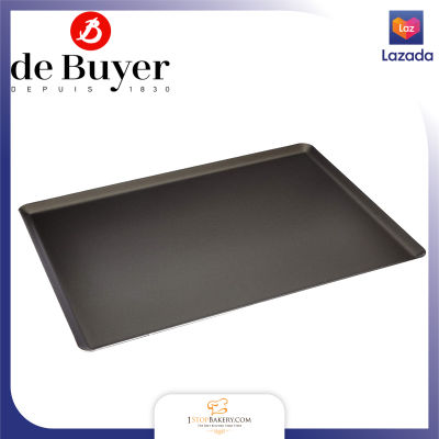 ถาดรองอบ De Buyer 8161.40  8161.60 Aluminum Baking Tray Non Stick Obli 40x30 /60x40Cm.