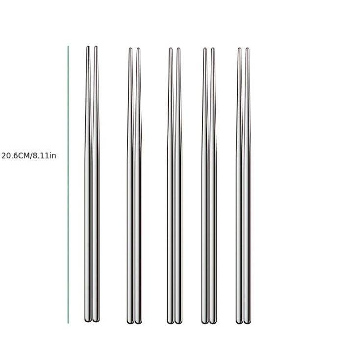 5-pairs-304-stainless-steel-chopsticks-304-stainless-steel-chopsticks-5-pairs-304-stainless-steel-chopsticks-dishwasher-safe-reusable-non-slip-chopsticks-non-slip-chopsticks-304-stainless-steel-chopst